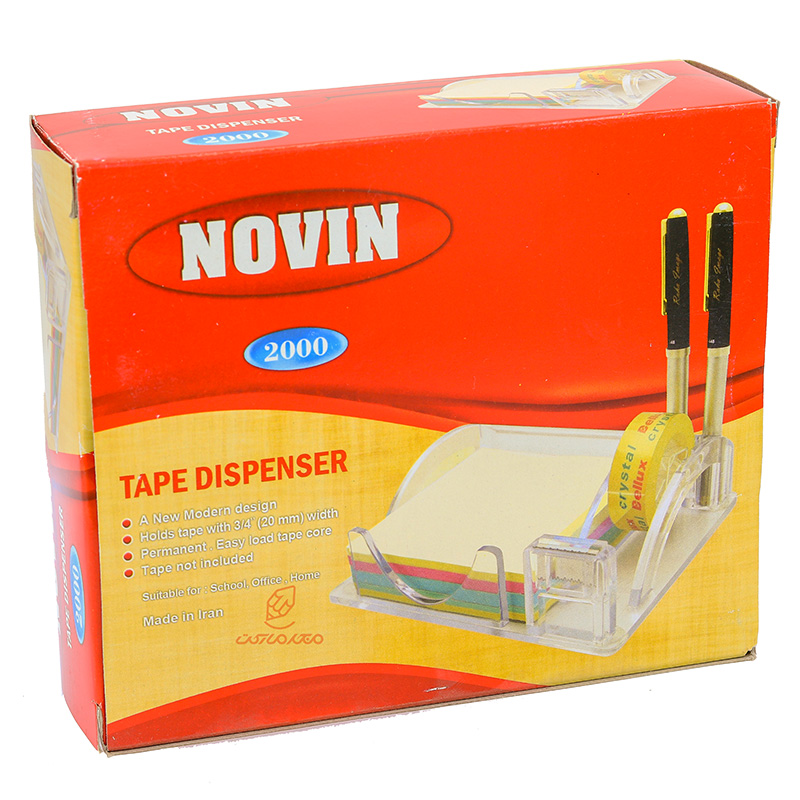 پایه چسب کریستالی 2000 نوین (1)