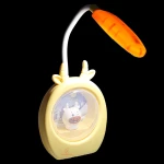 چراغ مطالعه رومیزی HK33222 زرد طرح گاو (3)