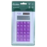 ماشین حساب رومیزی بنفش 12 رقمی مدل AT-2301B آتیما ATIMA (2)