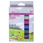 گواش جامد 6 رنگ متالیک کویلو QUILO