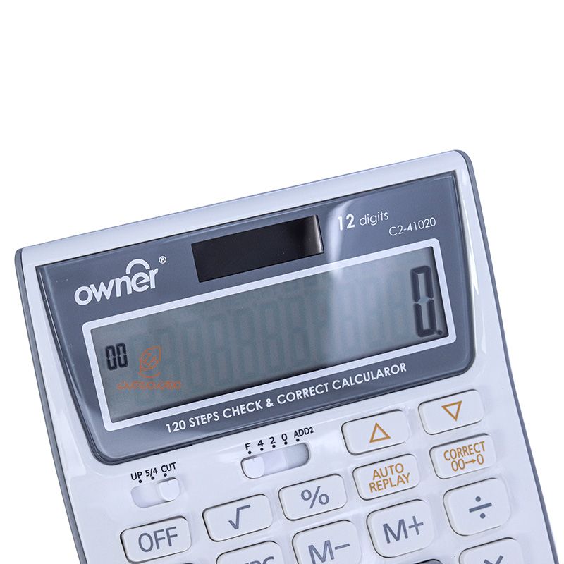 ماشین حساب رومیزی 12 رقم مدل 41020 اونر OWNER (6)