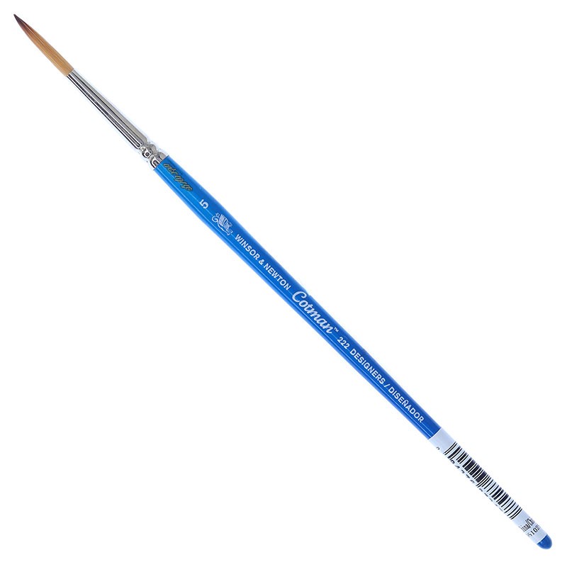 قلم مو شاخه زنی دسته کوتاه سری 222 کاتمن وینزور (5)