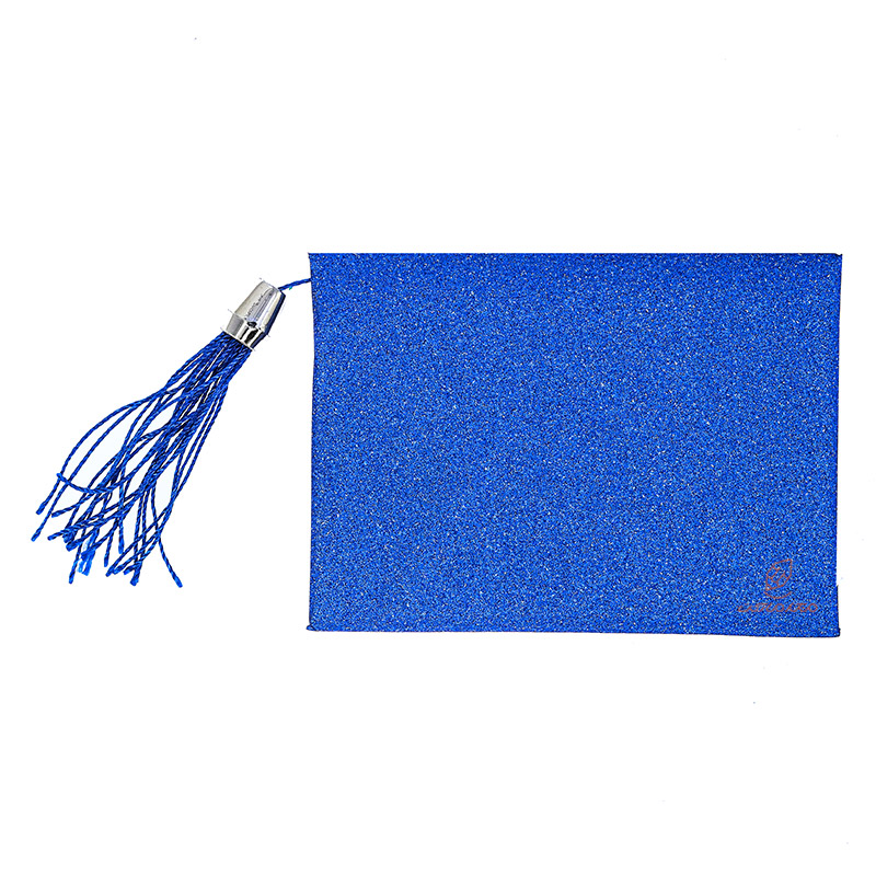 پاکت سکه اکلیلی منگوله دار آبی