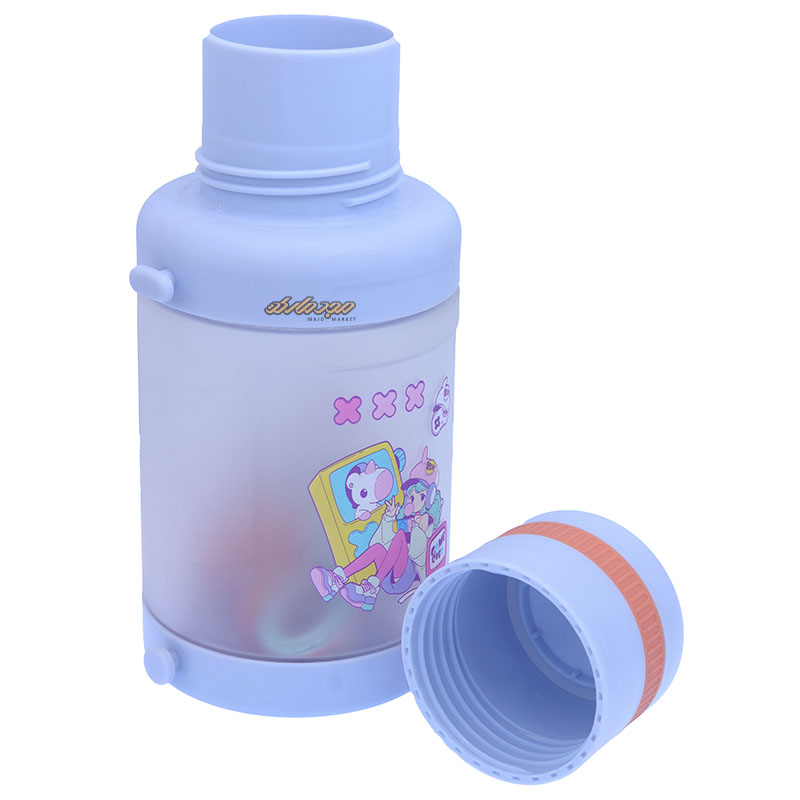 قمقمه آبی طرح بطری کد 696 (4)