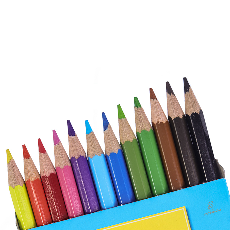 مداد رنگی 12 رنگ جعبه مقوایی طرح شیر عادل ADEL (3)