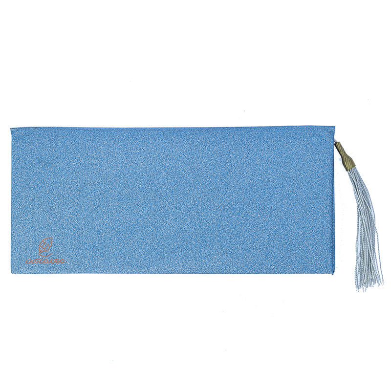 پاکت پول اکلیلی منگوله دار آبی روشن