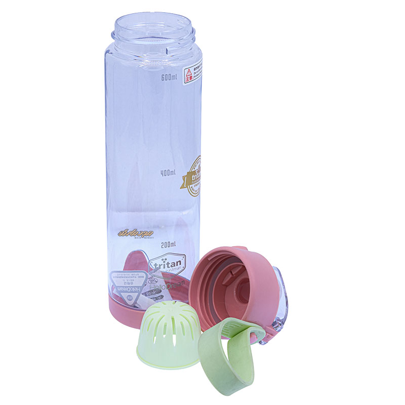 قمقمه صورتی سبز کد 6226 HELLO DREAM (1)