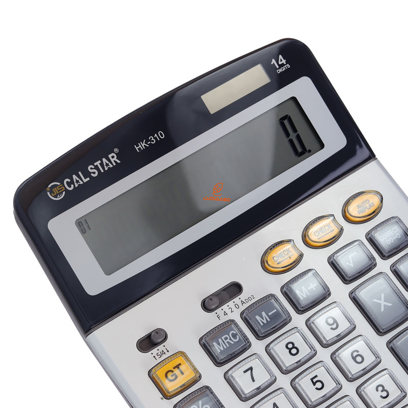 ماشین حساب رومیزی 14 رقم مدل HK-310 کال استار CAL STAR (1)