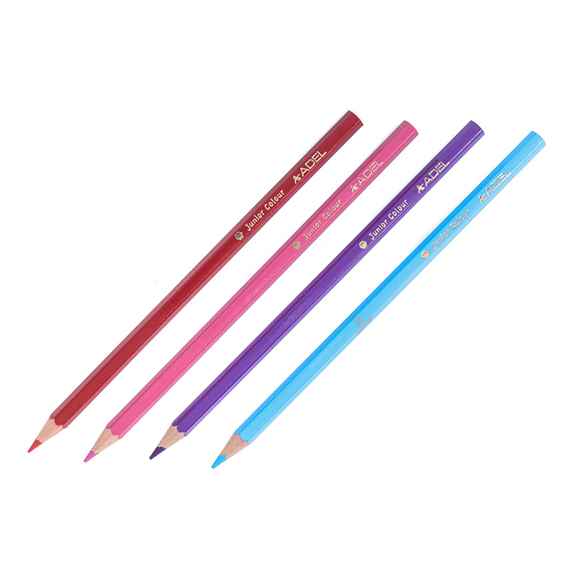 مداد رنگی 12 رنگ جعبه مقوایی طرح شیر عادل ADEL (2)