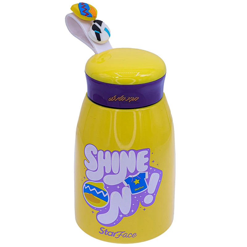فلاسک زرد طرح جوجه 628 STAR FACE (2)