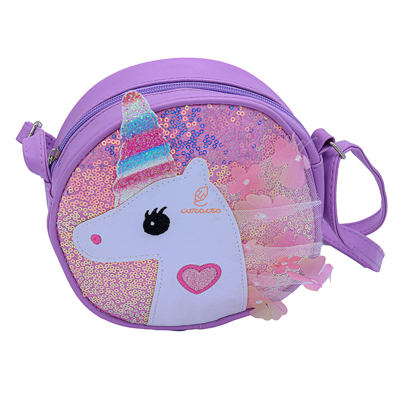 کیف یونی کورن پولک دار یاسی