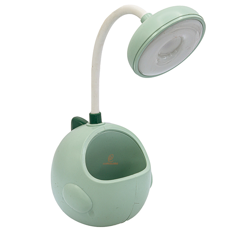 چراغ مطالعه رومیزی طرح دایناسور سبز CS275