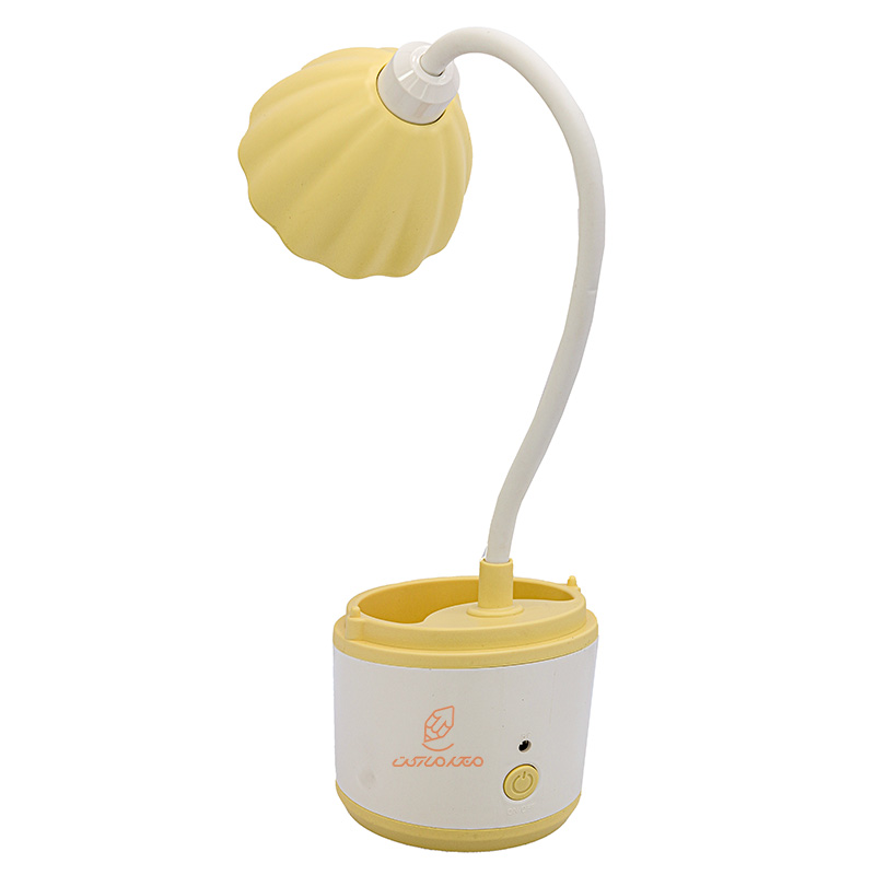 چراغ مطالعه رومیزی طرح گلدانی زرد CS293 (3)