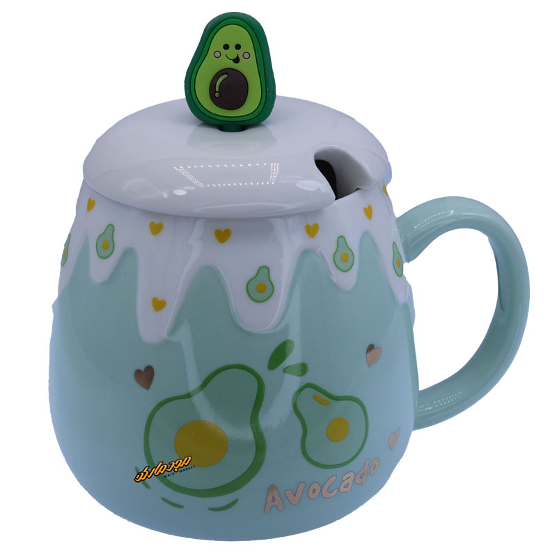 ماگ فانتزی طرح آووکادو