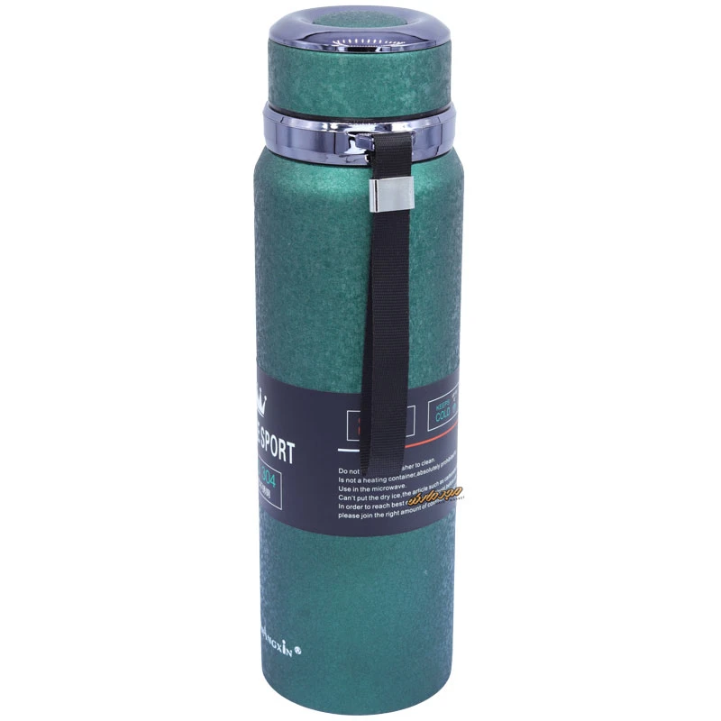 فلاسک طرح چرم سبز DIWANGXIN SUS 304 (4)