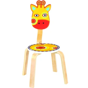 صندلی چوبی کودک طرح زرافه پیکاردو SD-03-C