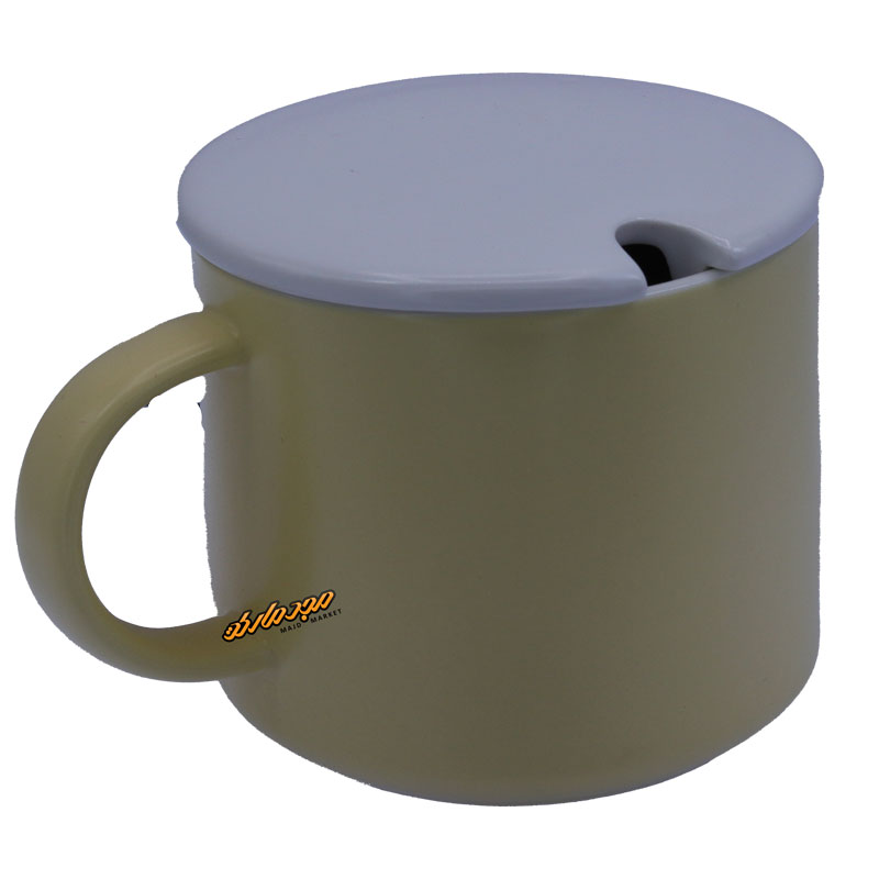 ماگ فانتزی کرم طرح سگ برجسته (2)