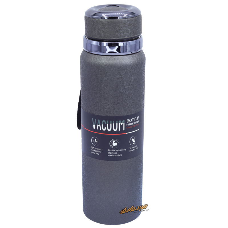 فلاسک طرح چرم ذغالی DIWANGXIN SUS 304 (4)