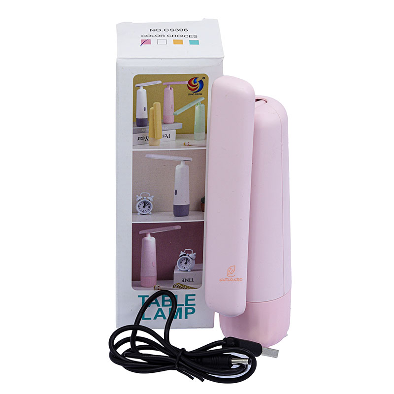 چراغ مطالعه رومیزی صورتی CS306 (3)