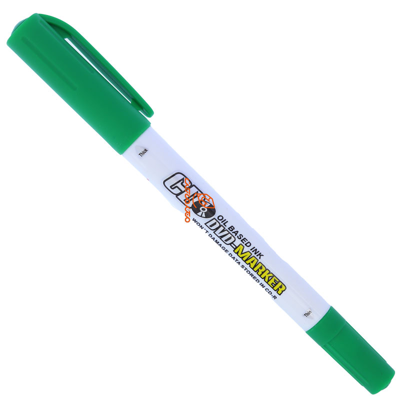 ماژیک سی دی دو سر سبز 1011 هپو HEPPOO (2)