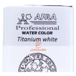 قرص آبرنگ سفید (TITANIUM WHITE) کد 104 افرا (1)