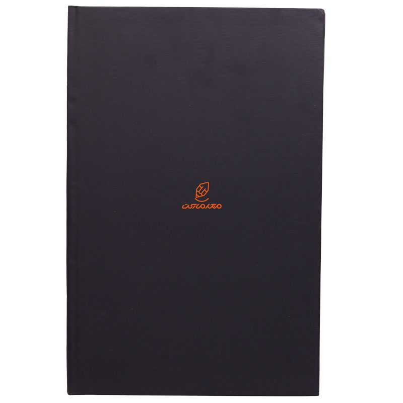 دفتر رحلی شطرنجی 100 برگ مشکی ملت (1)