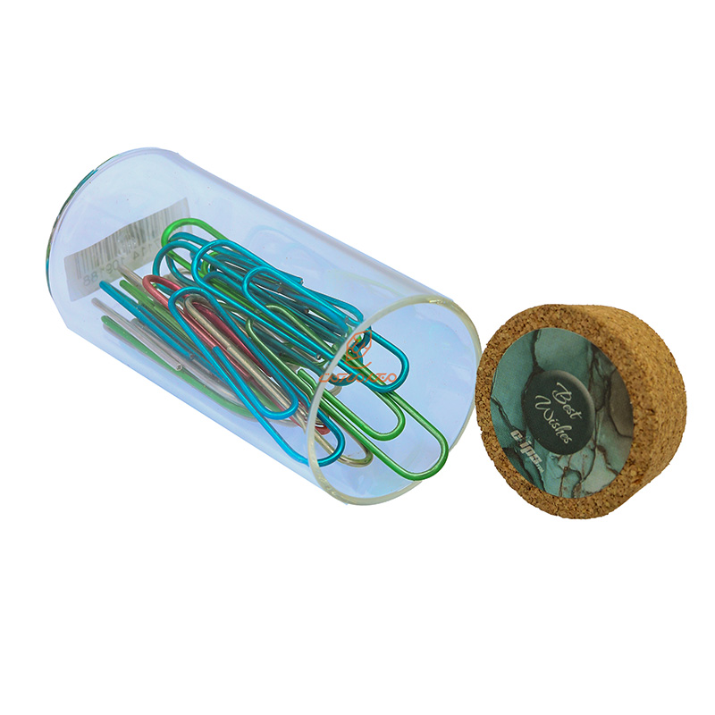 گیره برزگ کاغذ (کلیپس) فلزی رنگی mm50 بسته 20 عددی (3)