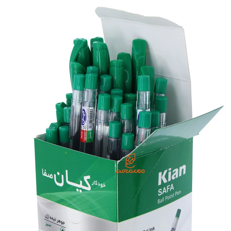 خودکار سبز 1.0 بسته 50 عددی صفا کیان (3)