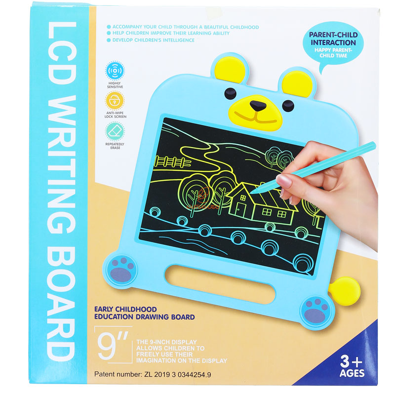 تبلت مغناطیسی 9 اینچی آبی طرح خرس مدل 8506 (3)