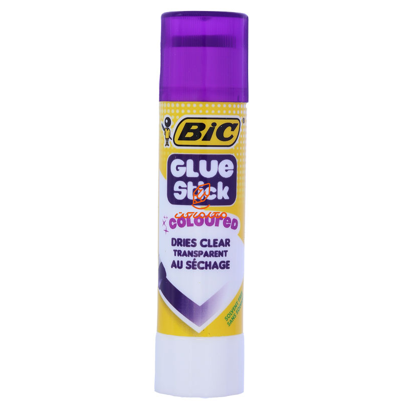 چسب ماتیکی 8 گرم بنفش بیک BIC