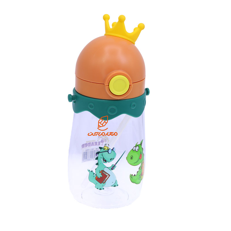 قمقمه 400 میل 8850 طرح دایناسور لیدر LEADER