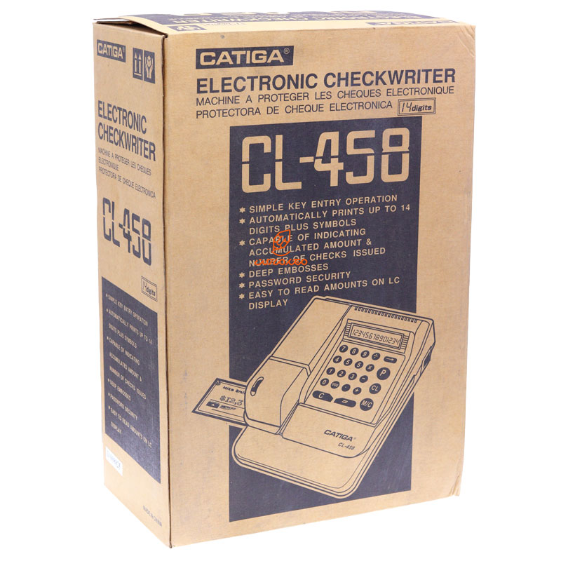 دستگاه پرفراژ چک مدل CL458 کاتیگا CATIGA (3)