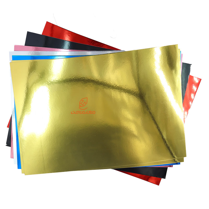 مقوا A4 متالایز آینه ای بسته 8 عددی کلیپس