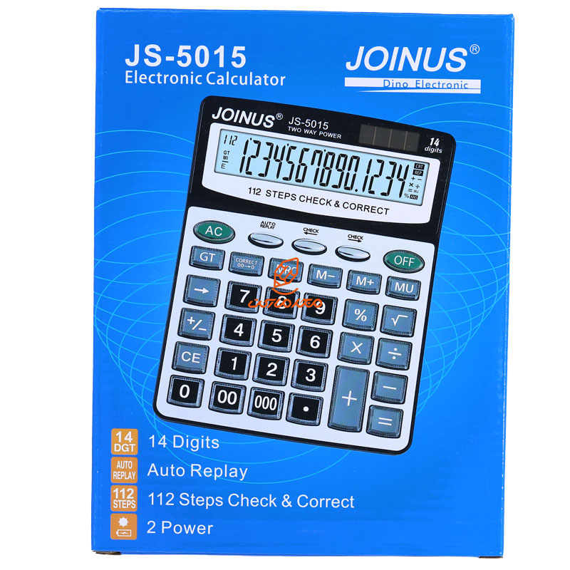 ماشین حساب رومیزی 14 رقم جوینوس مدل JOINUS JS-5015 (1)