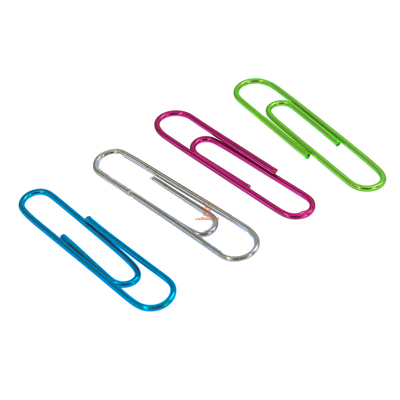 گیره متوسط کاغذ (کلیپس) رنگی بسته 40 عددی (1)