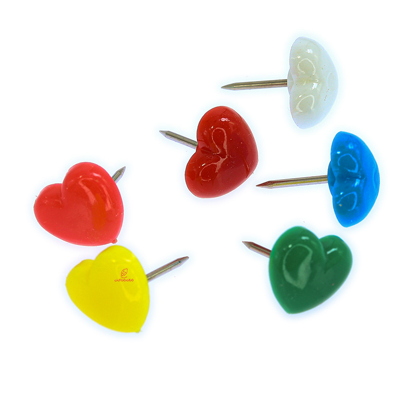 پونز رنگی روکش دار طرح قلب بسته 35 عددی (1)