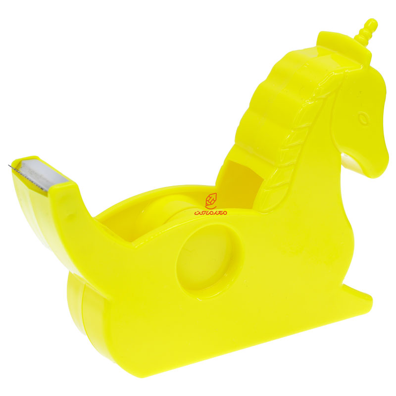 پایه چسب فانتزی 110 طرح اسب تک شاخ زرد (4)