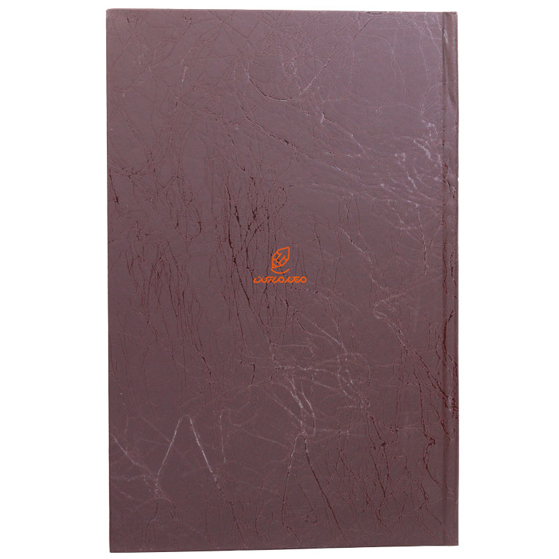 دفتر رحلی شطرنجی 100 برگ قهوه ای ملت (2)