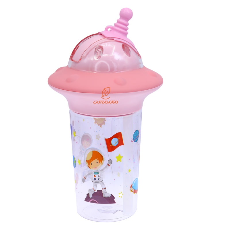 قمقمه 500 میل 8851 طرح سفینه فضایی صورتی لیدر LEADER