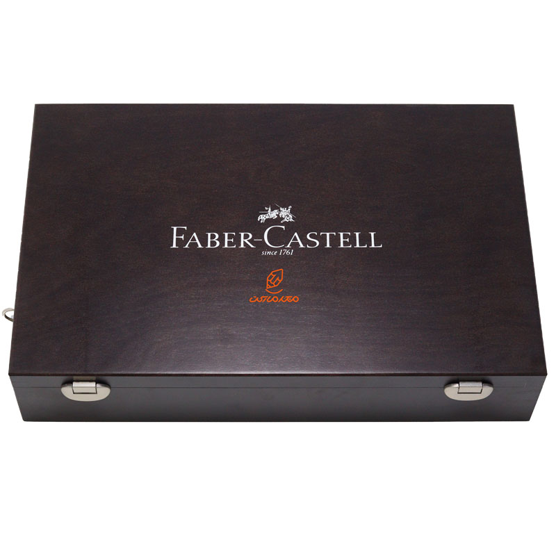 ست هنری و گرافیکی 125 تکه جعبه چوبی فابر کاستل FABERCASTELL (1)