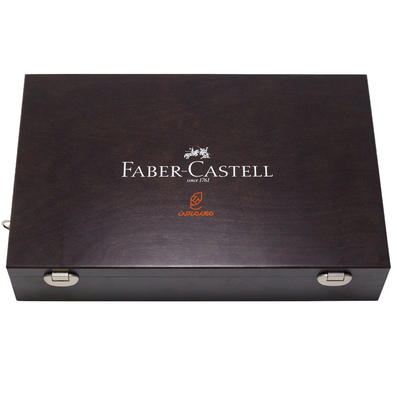 ست هنری و گرافیکی 125 تکه جعبه چوبی فابر کاستل FABERCASTELL (1)