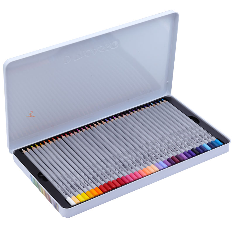 مداد رنگی آرتیست 72 رنگ جعبه فلزی پیکاسو (4)