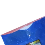 پوشه دکمه دار A4 طرح ماشین قرمز و دختر 1452 کلیپس (1)