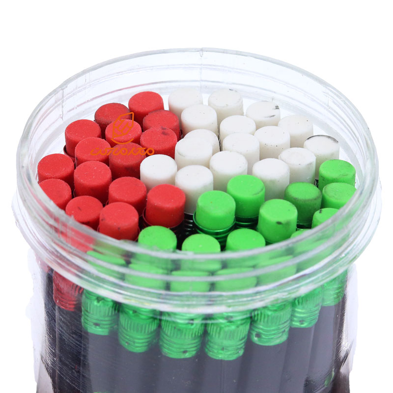 مداد مشکی 3 گوش بدنه مشکی طرح قلب رنگی ام کیو (3)