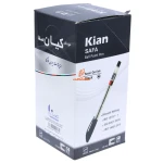 خودکار مشکی 1.0 بسته 50 عددی صفا کیان (2)
