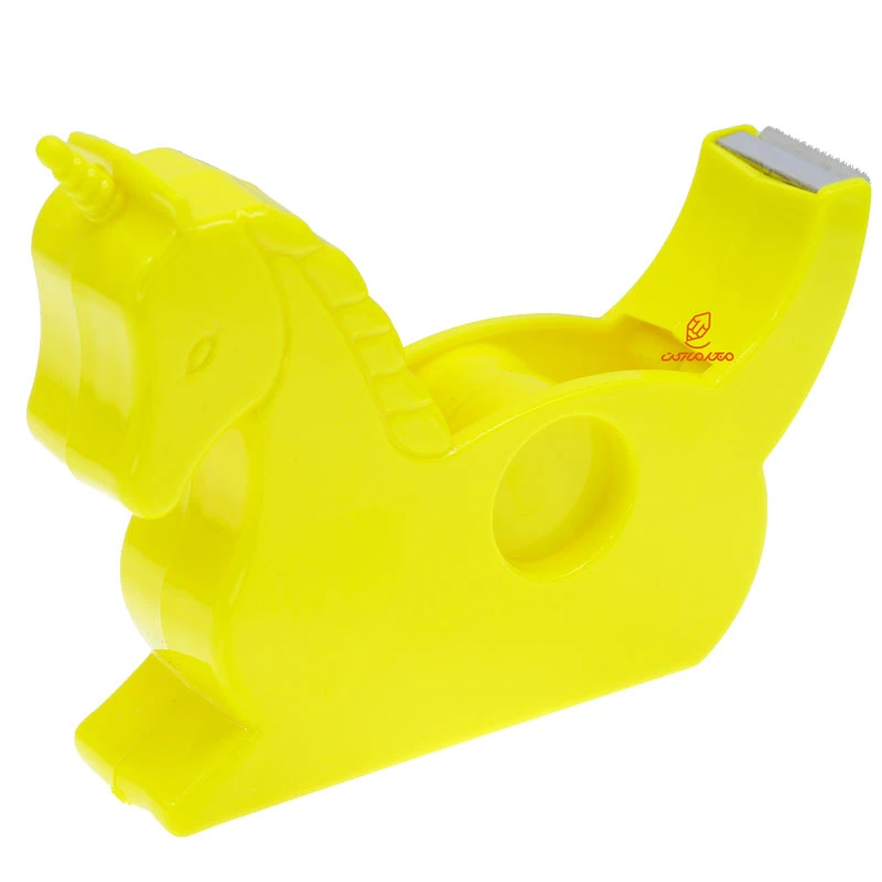 پایه چسب فانتزی 110 طرح اسب تک شاخ زرد (3)