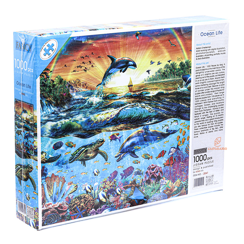 پازل هزار تکه طرح اقیانوس فنسی کینگ FANCY KING (1)