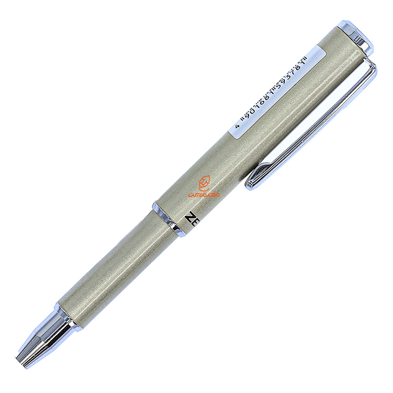 خودکار فلزی کشویی مینی مدل SL-F1 بدنه طلایی زبرا ZEBRA