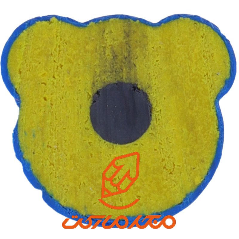 مداد مشکی طرح خرس بدنه آبی اسکول فنس SCHOOLFANS (2)