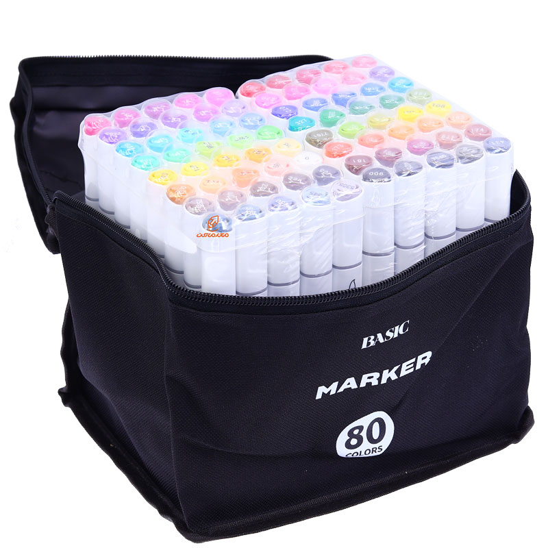 ماژیک راندو 80 رنگ 2 سر (طرح تاچ) 4412 بیسیک